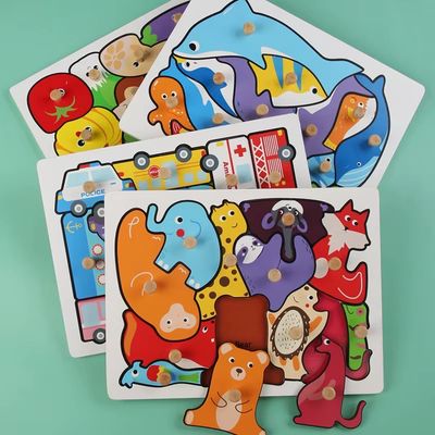 بازل الأشكال الخشبي ( كائنات البحر) | (marine life Wooden Shape Puzzl بازل الأشكال الخشبي ( كائنات البحر) | (marine life Wooden Shape Puzzl