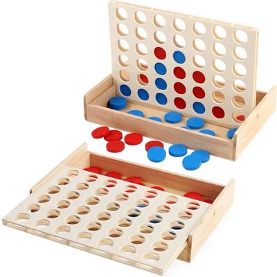 لعبة أربعة في صف الخشبية – أربعة على التوالي | Wooden Four in a Row – Connect Four Game لعبة أربعة في صف الخشبية – أربعة على التوالي | Wooden Four in a Row – Connect Four Game