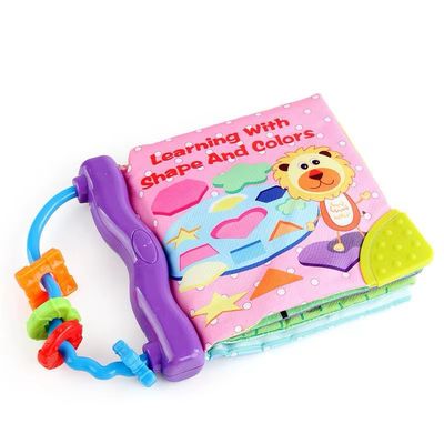 Baby Cloth Book ( shapes and colours )| كتاب قماشي للرضع (الأشكال والألوان )