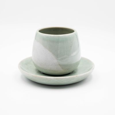 Teetasse und Unterteller