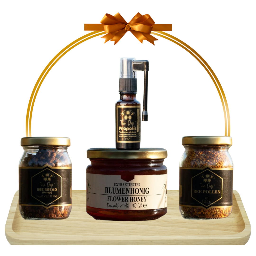 Thyme Honey- Propolis Spray- Bee Bread- Pollen