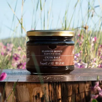 Strained Carob Honey