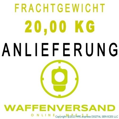 Waffenversand bis 20 kg ohne IDENT-CHECK Waffenversand bis 20 kg ohne IDENT-CHECK