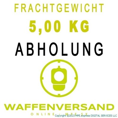 Waffenversand bis 5 kg inkl. IDENT-CHECK | Abholung Waffenversand bis 5 kg inkl. IDENT-CHECK | Abholung