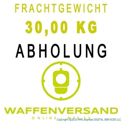 Waffenversand bis 30 kg ohne IDENT-CHECK | Abholung Waffenversand bis 30 kg ohne IDENT-CHECK | Abholung