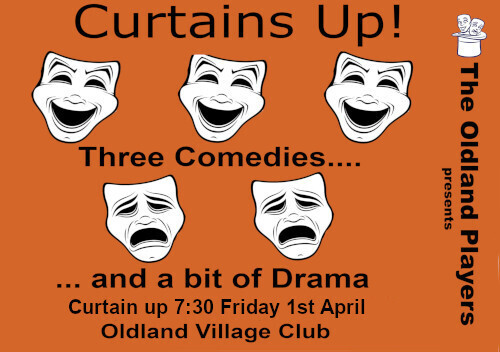 Curtains Up - Friday April 1st