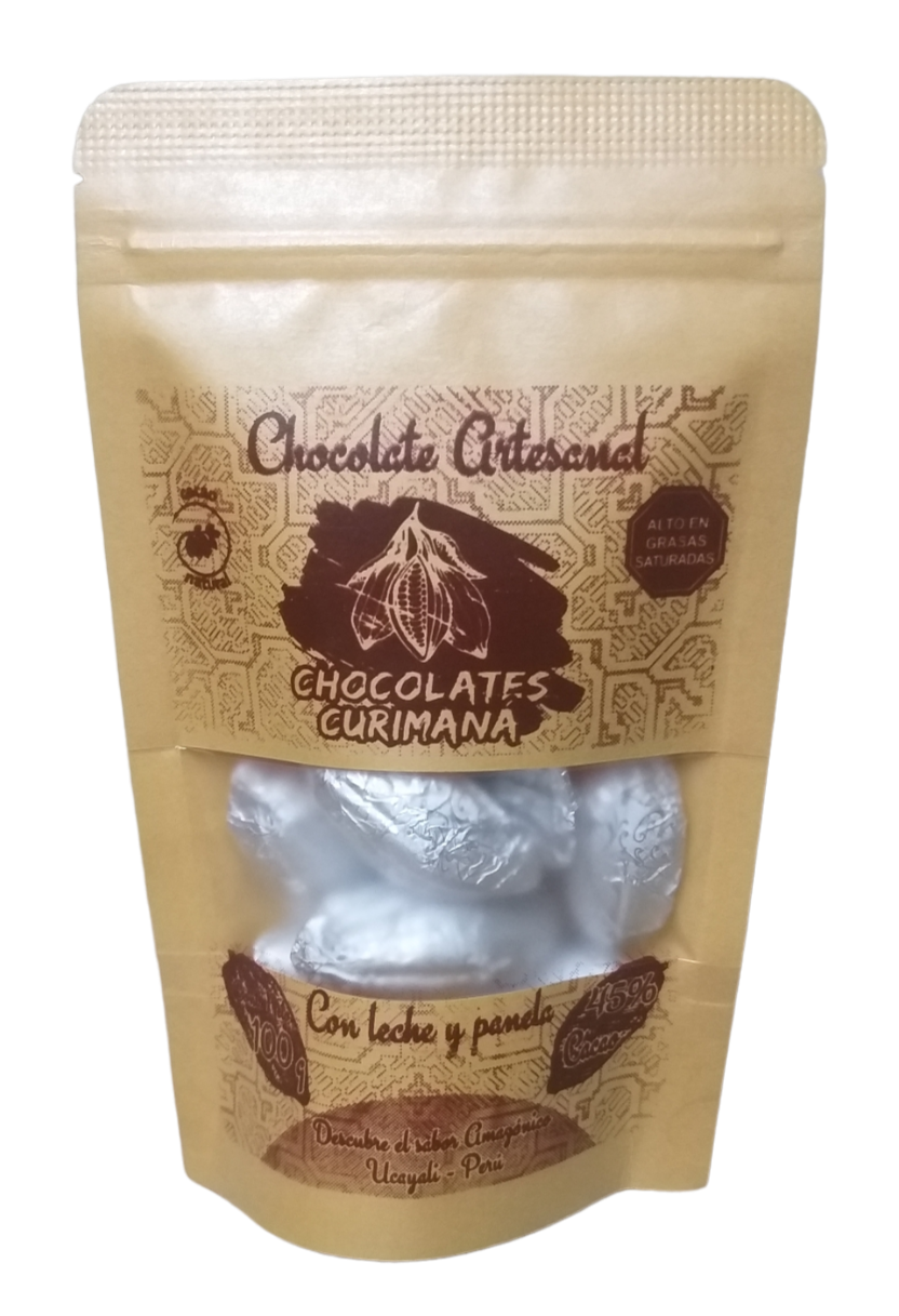 Chocolate con Leche y Panela 100 grm