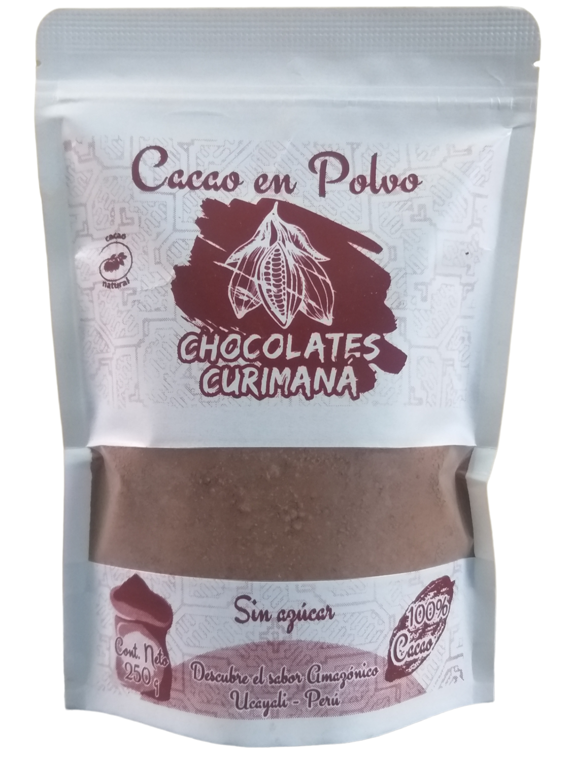 Cacao en polvo 250 grm