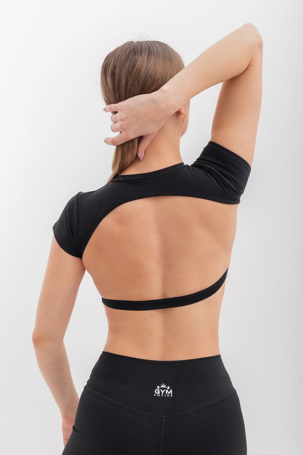 Empire Glamour Sports BRA Strappy Open Back Detail Perfect for Your Next Upperbody Session
