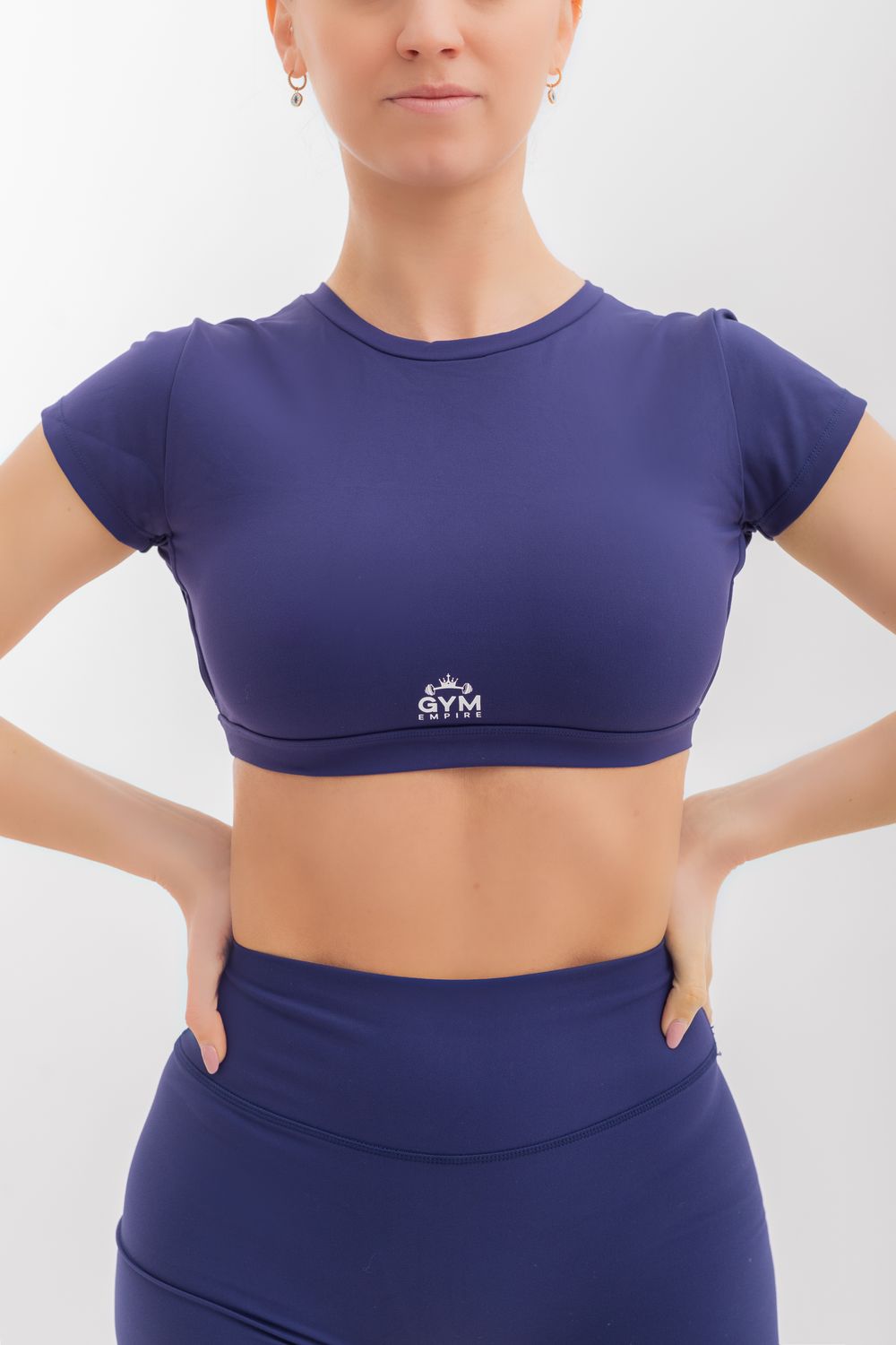 Our Empire Glamor Shorts BLUE collection ultra-elastic second-skin fabric