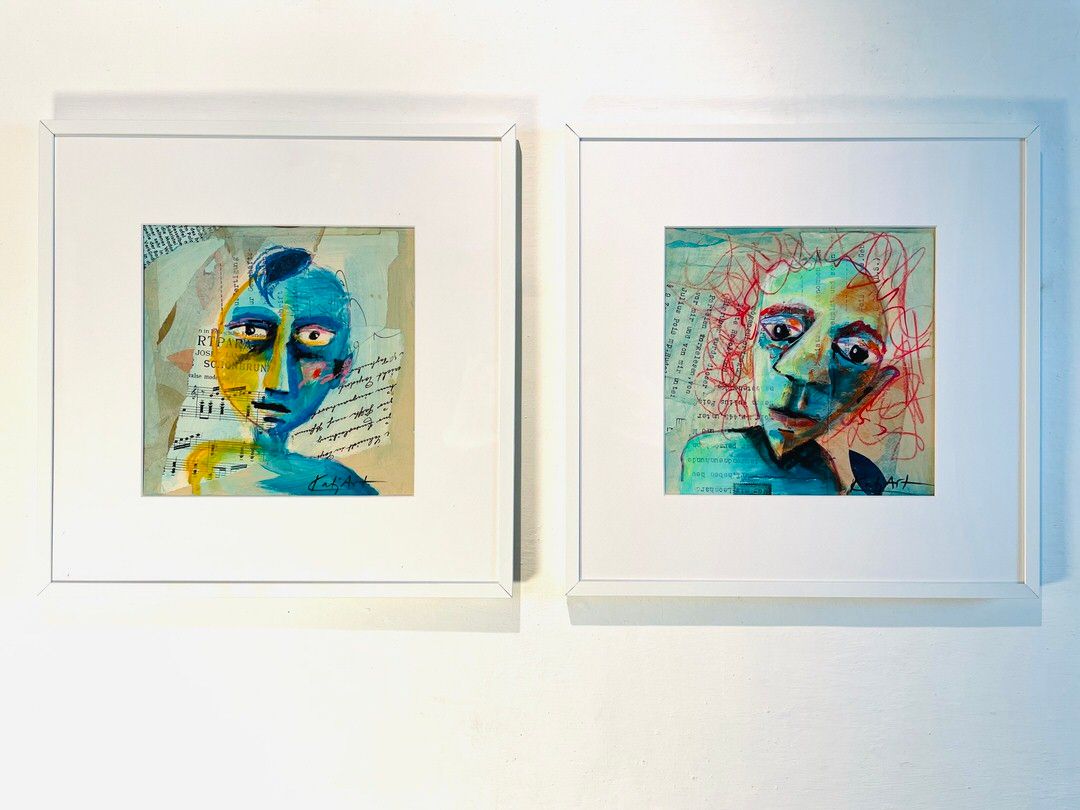 &quot;Look who&#39;s Coming Through&quot; - a channeled Portraits Mini-Series