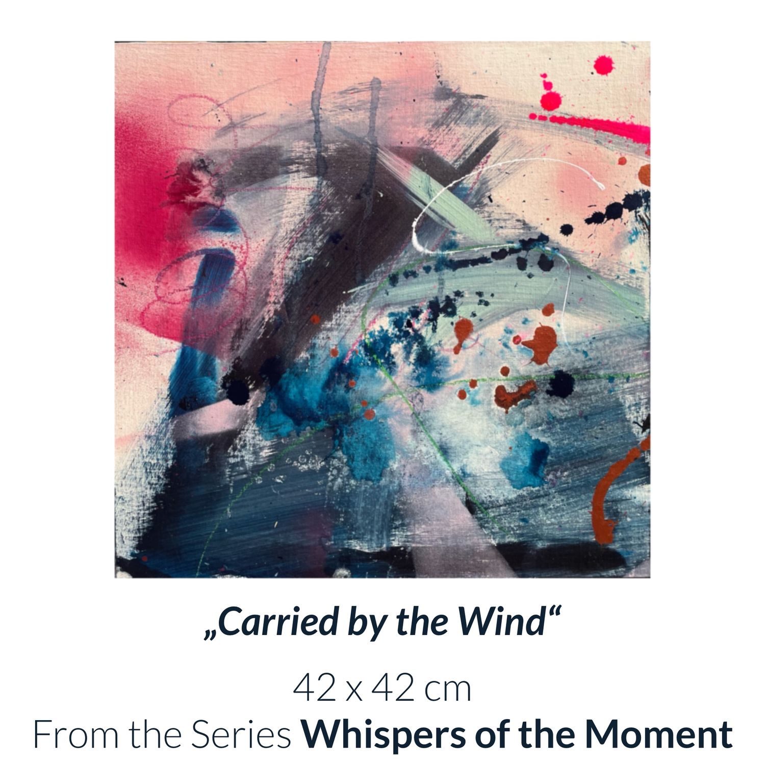 Carried by the Wind from the Series Whispers of the Moment