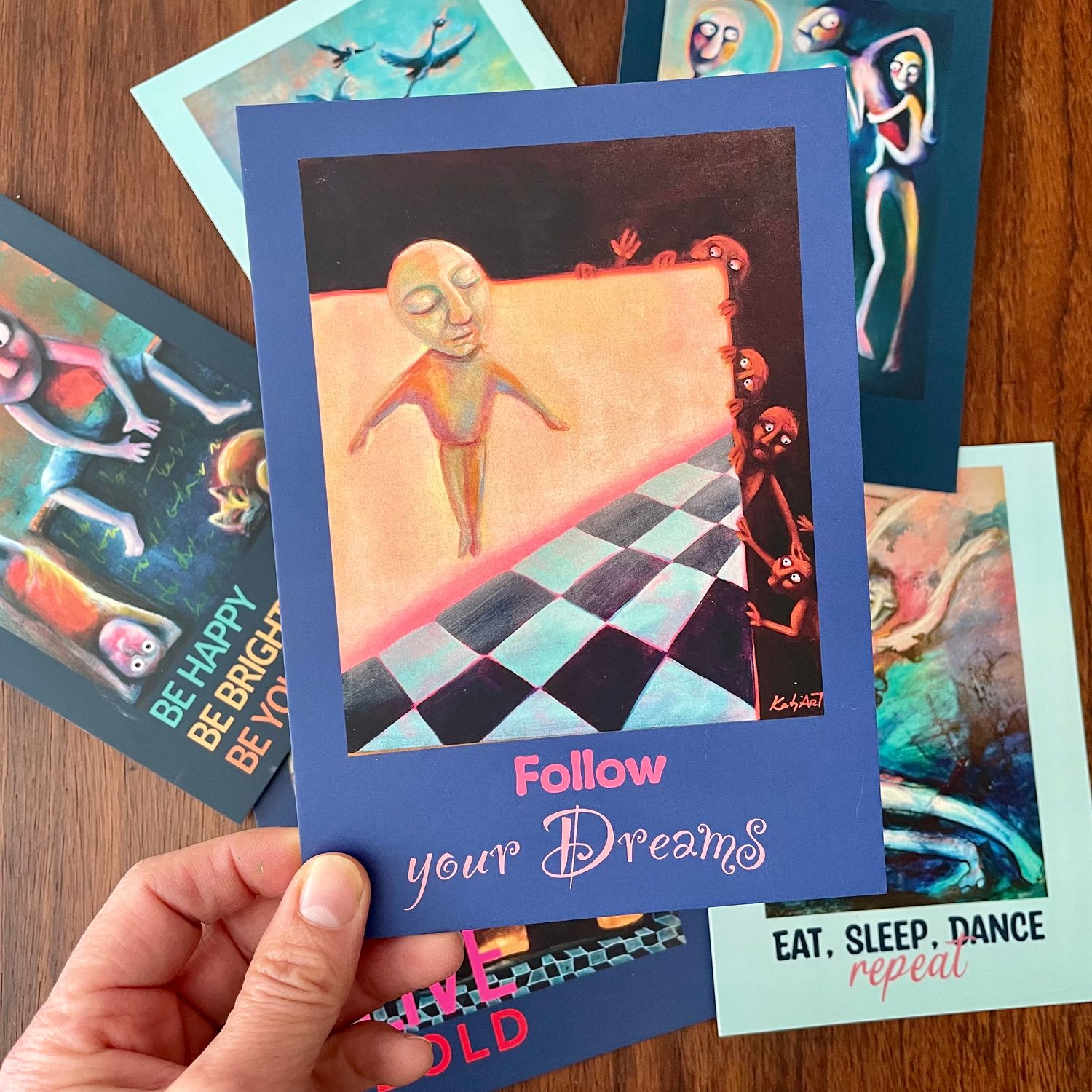 Art Postcard Set - Pack of 6!
