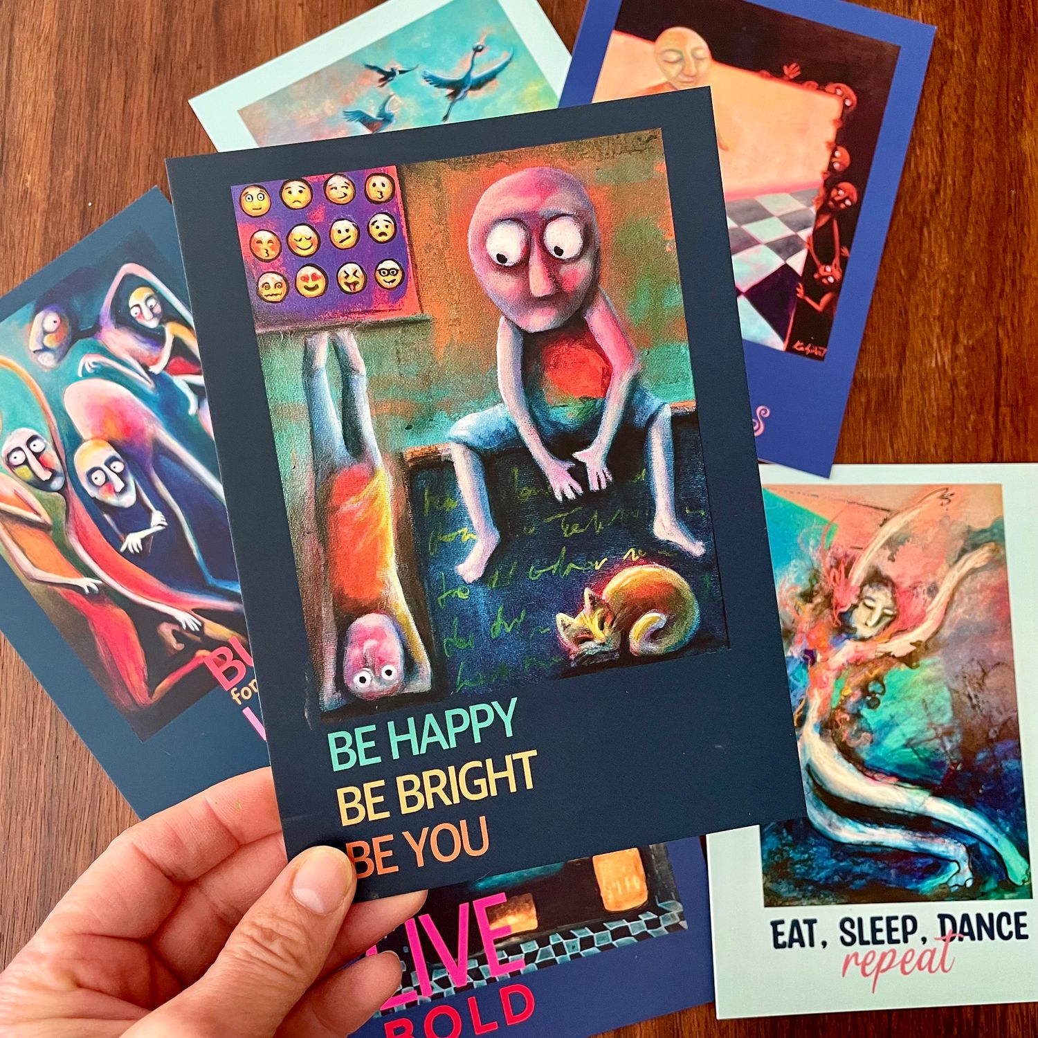 Art Postcard Set - Pack of 6!