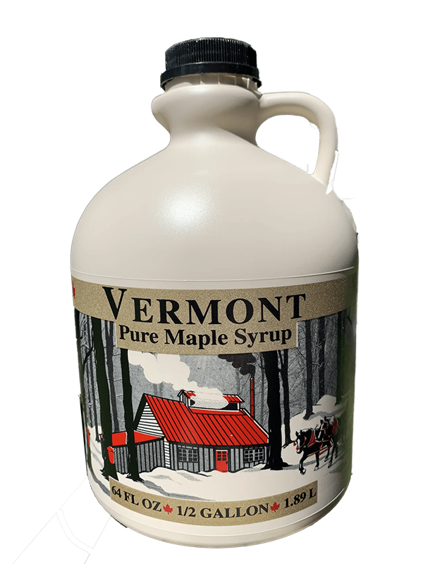 Pure Vermont Maple Syrup, 21/2 Gallon Jugs