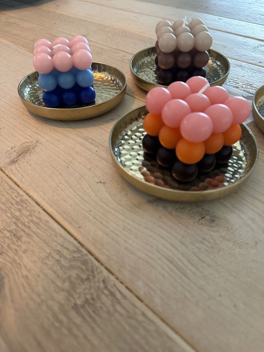 Exclusive Bubble Kaars Colors (klein)