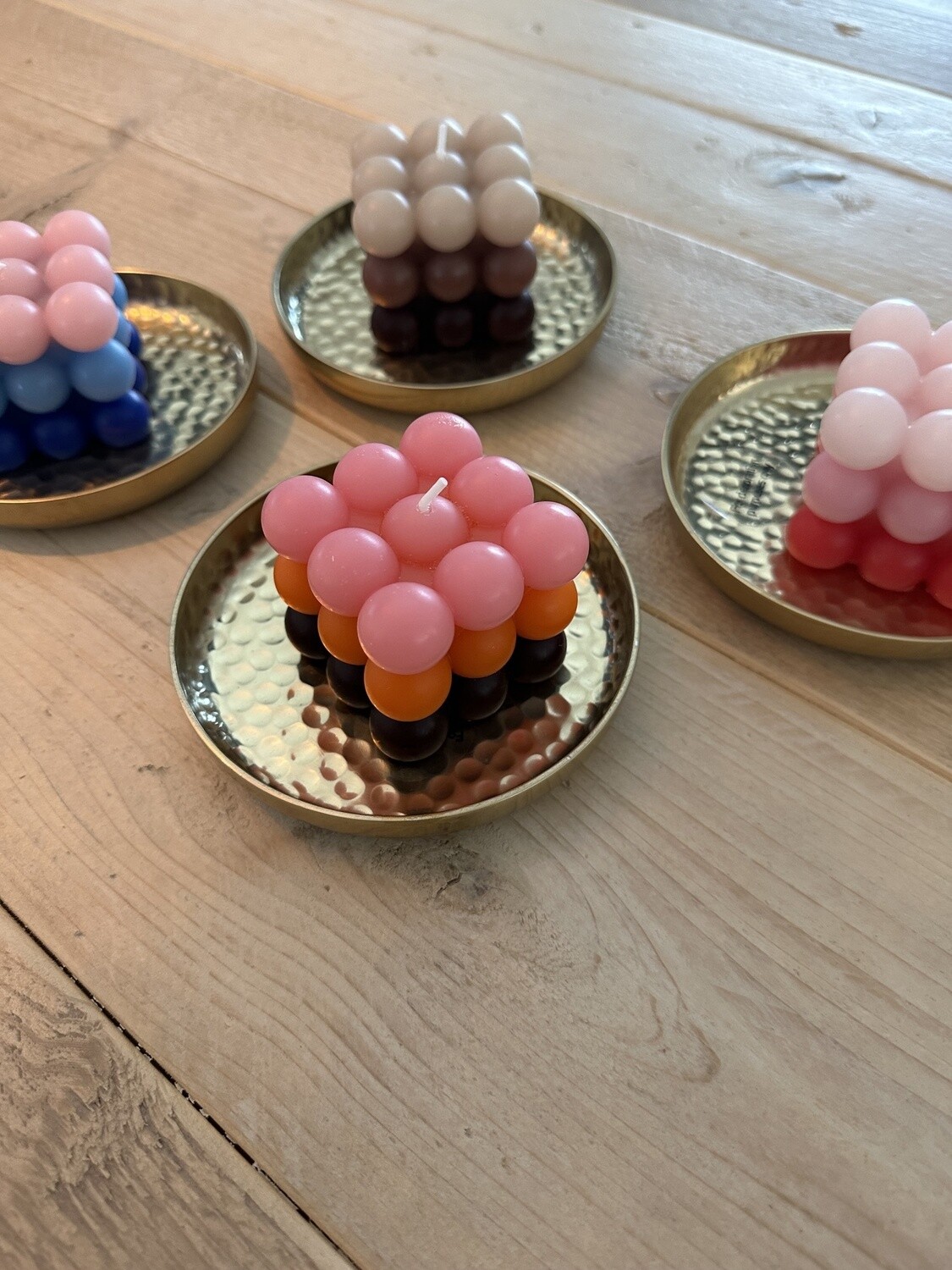 Exclusive Bubble Kaars Colors (klein)