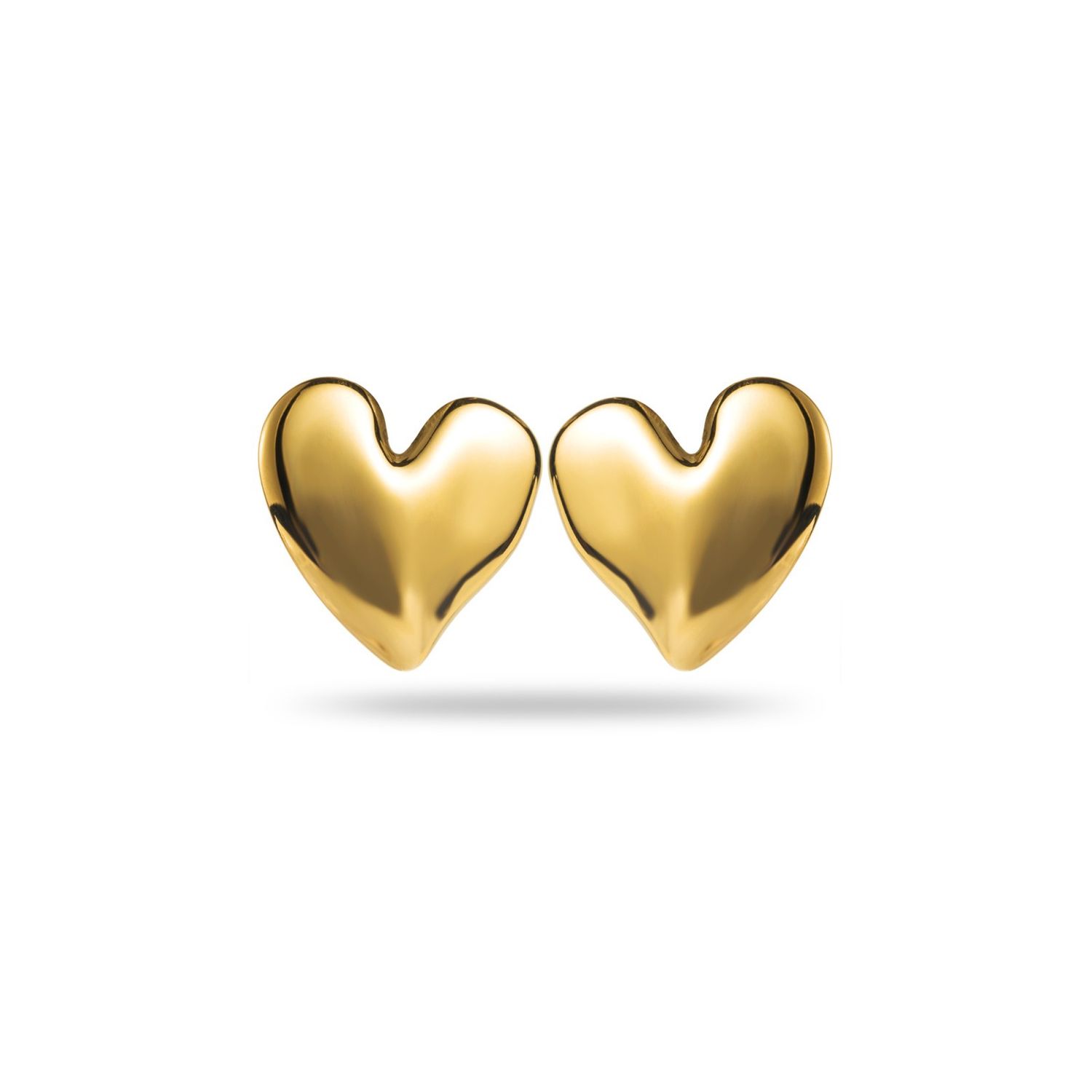 Oorbellen Satine, Type: Hartjes goud