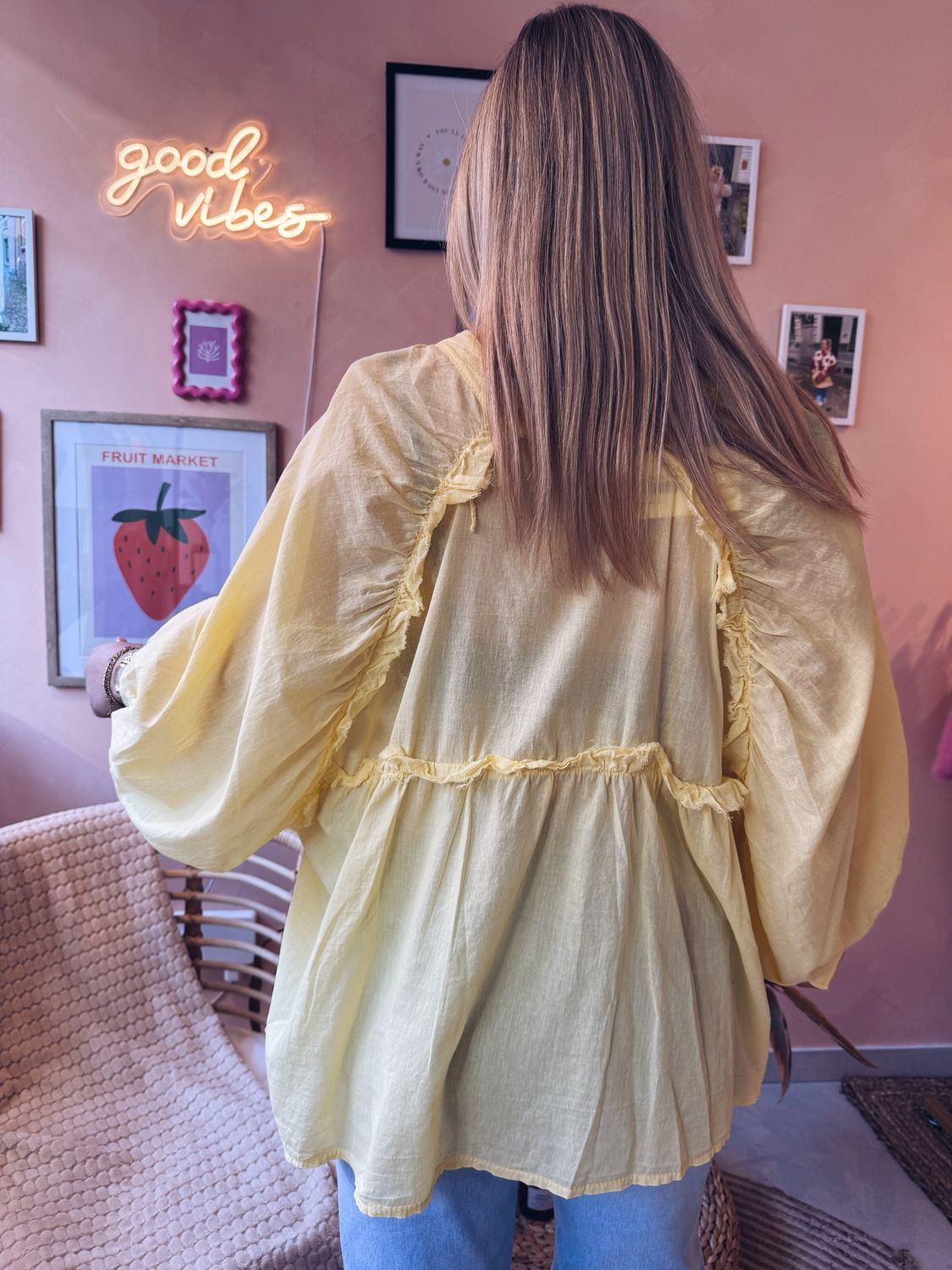 Bilie Blouse Geel