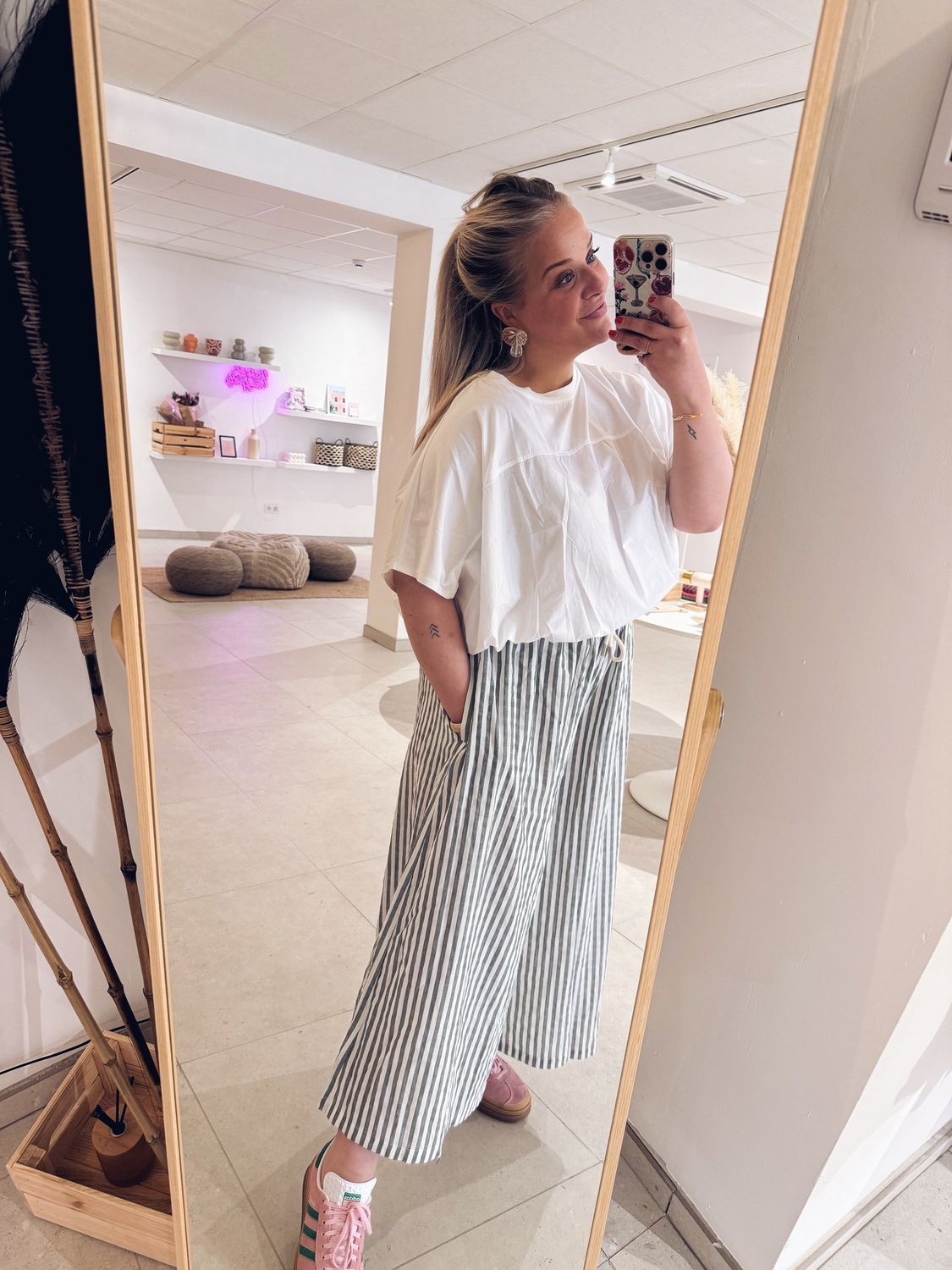 Flora Pantalon Groen