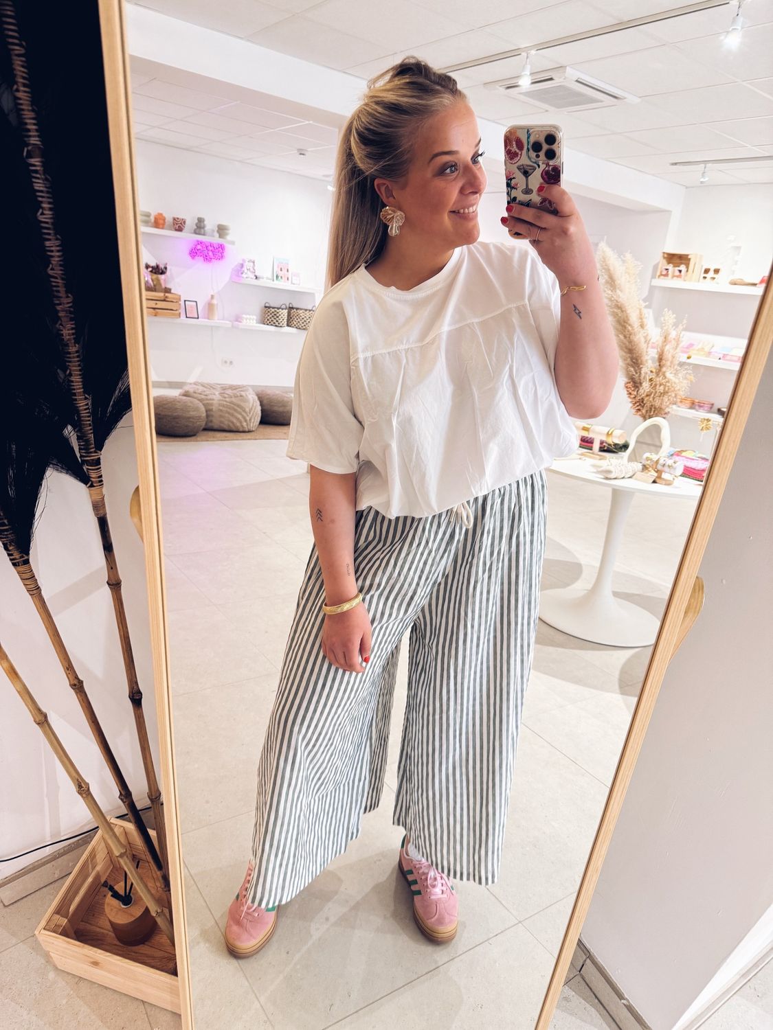 Flora Pantalon Groen