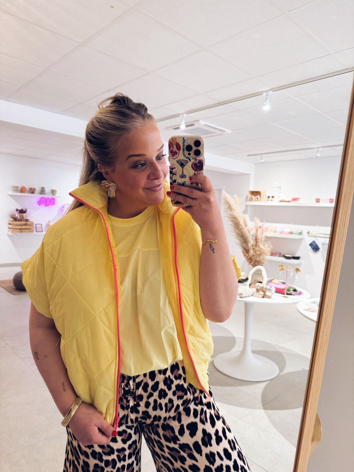 Rosette Jacket Geel/Oranje