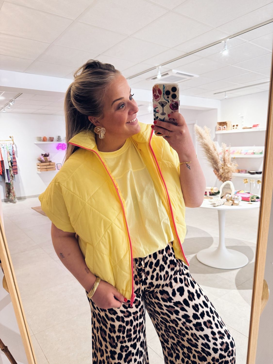 Rosette Jacket Geel/Oranje