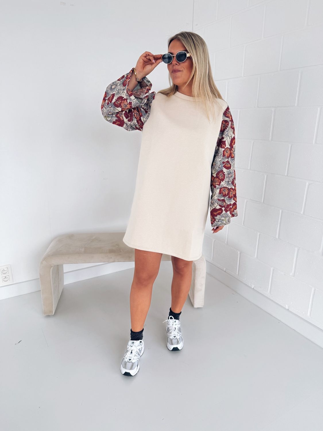 Zara Jurk Beige