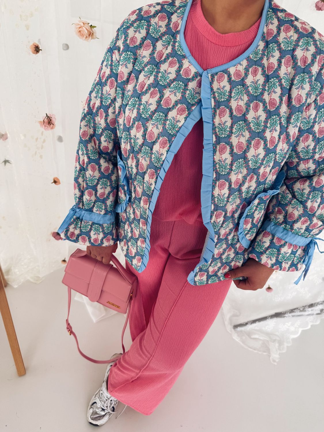 Fleur Jacket Blauw