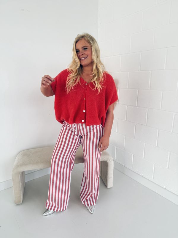 Grietje Pantalon Rood