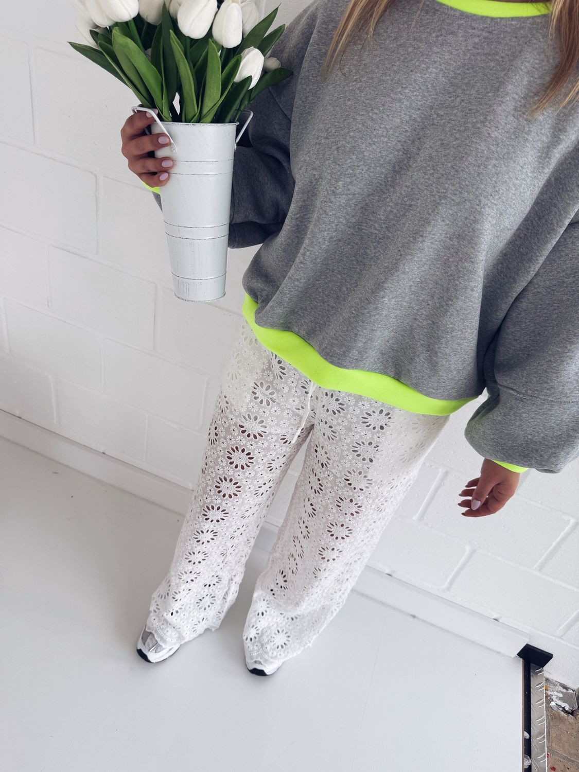 Lenny Broderie Pantalon