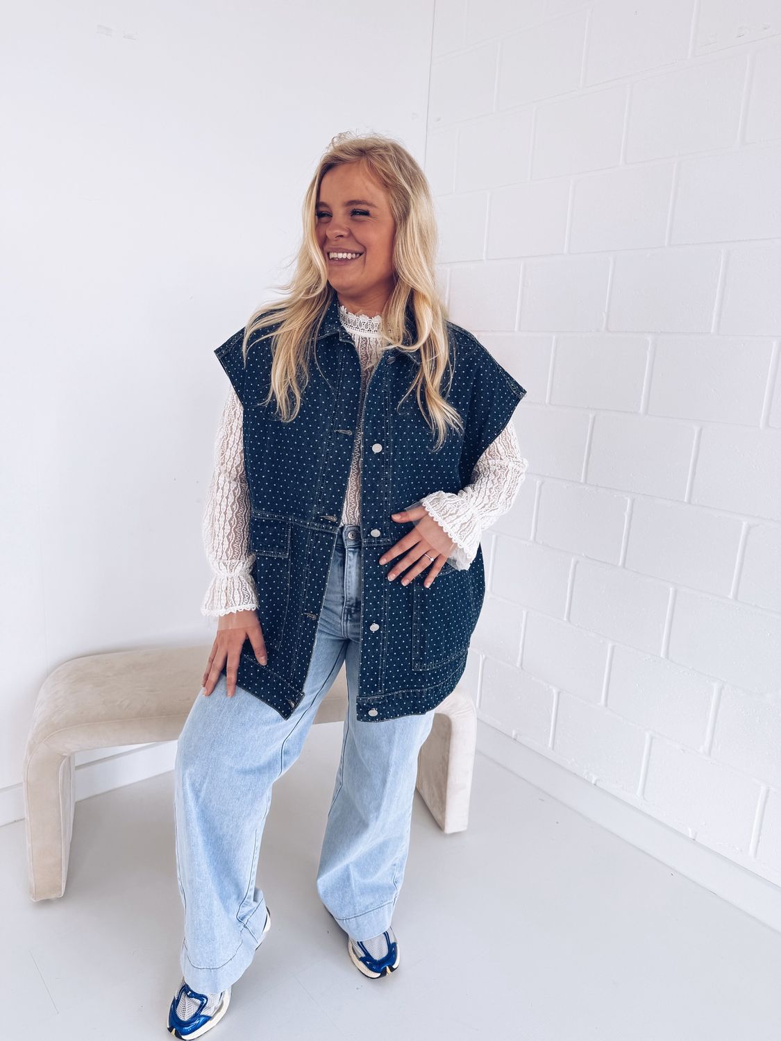 Basile Jean Ankle Wide Denim