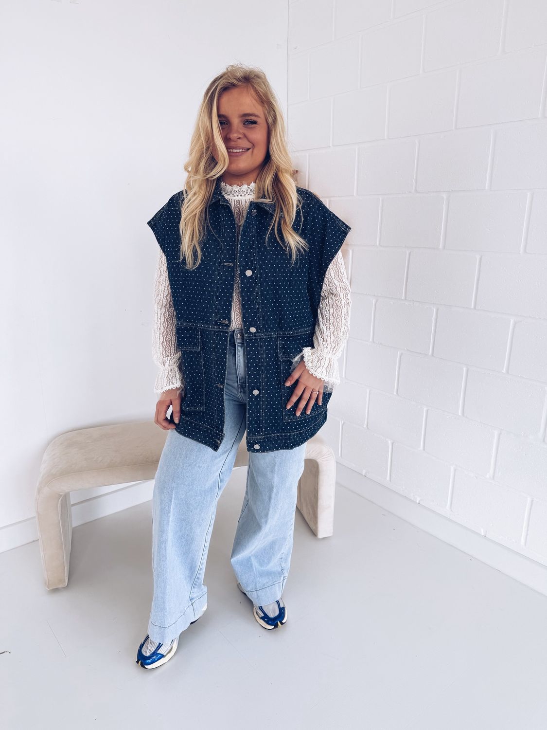 Basile Jean Ankle Wide Denim