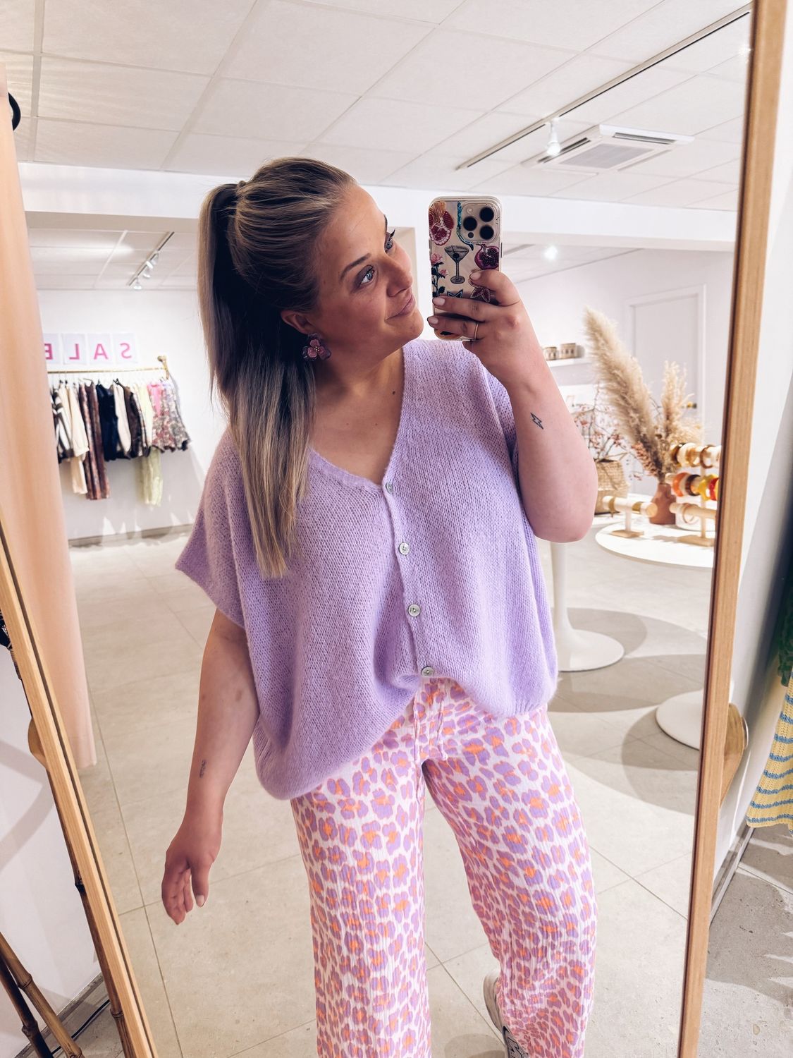 Maline Knit Lila