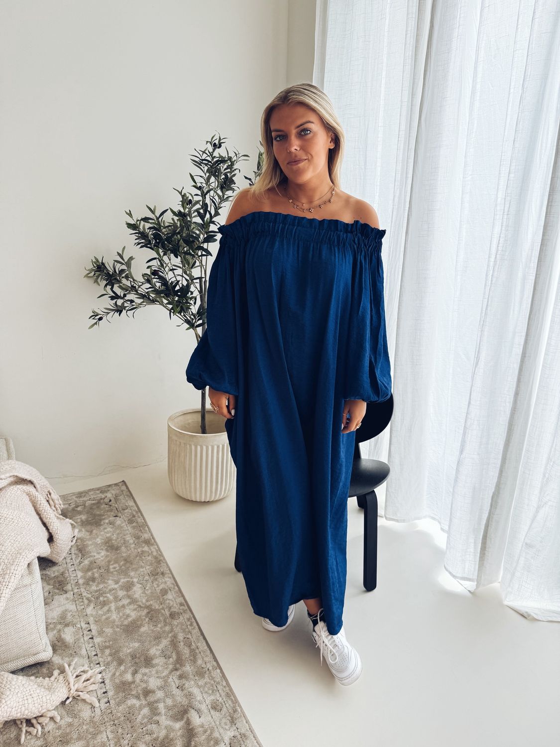 Henriette Jurk Marineblauw