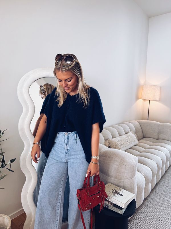 Maline Knit Marineblauw