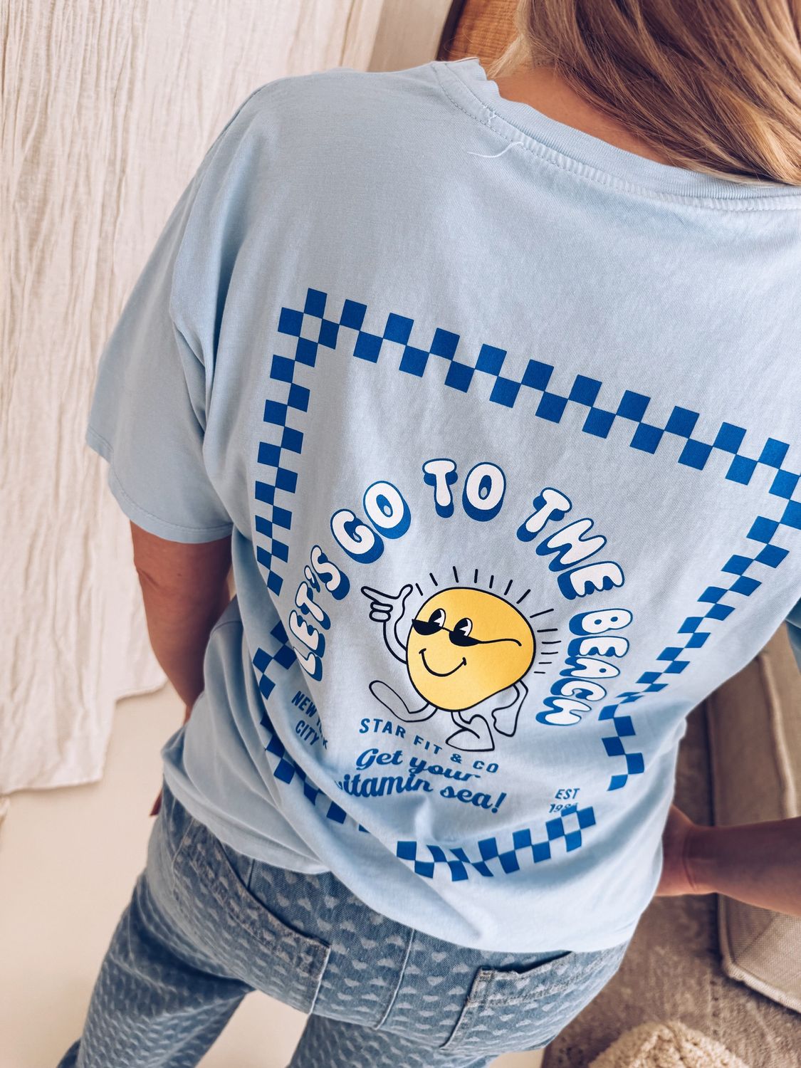 T-Shirt Vitamin Sea Blauw