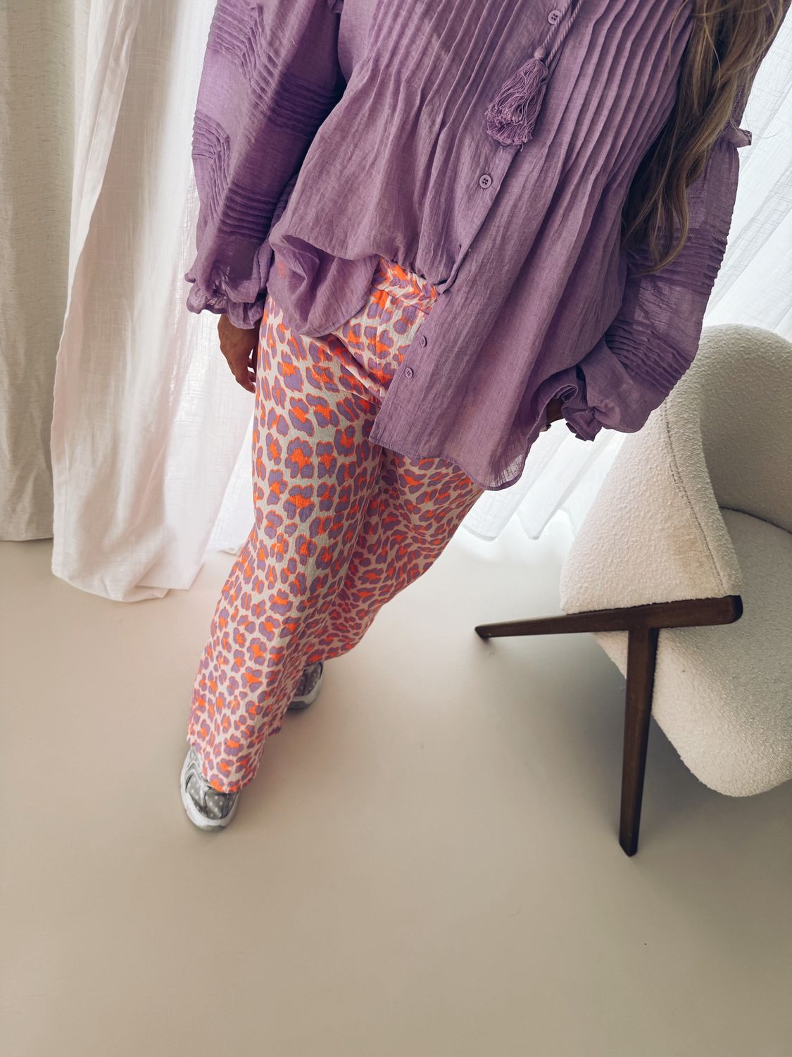 Paulien Leo Pantalon Lila