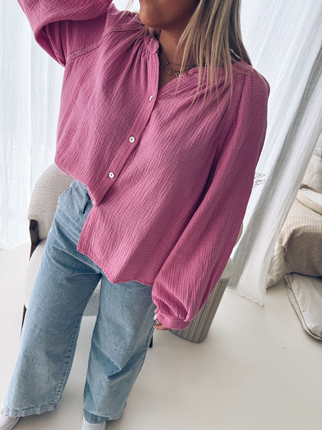 Frederique Blouse Bonbon