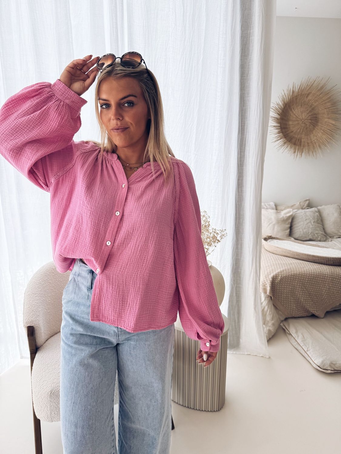 Frederique Blouse Bonbon