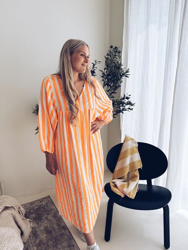Romy Jurk Fluo Oranje