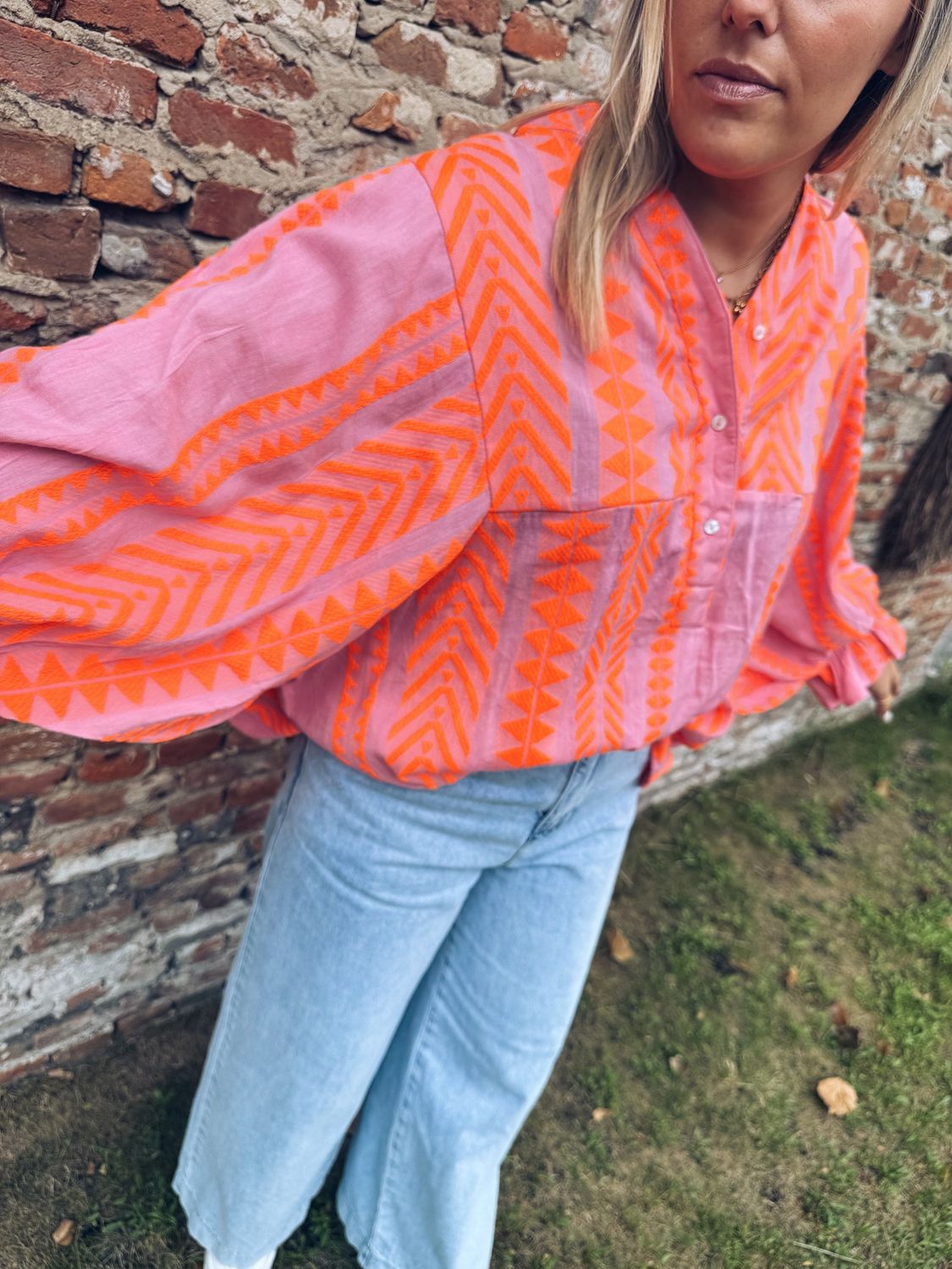 Billie Blouse Fluo