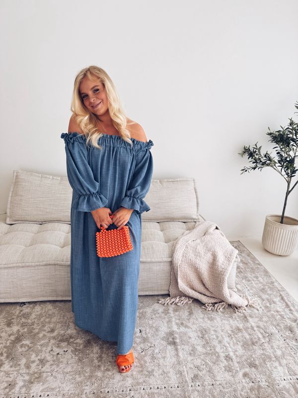 Mona Jurk Marineblauw