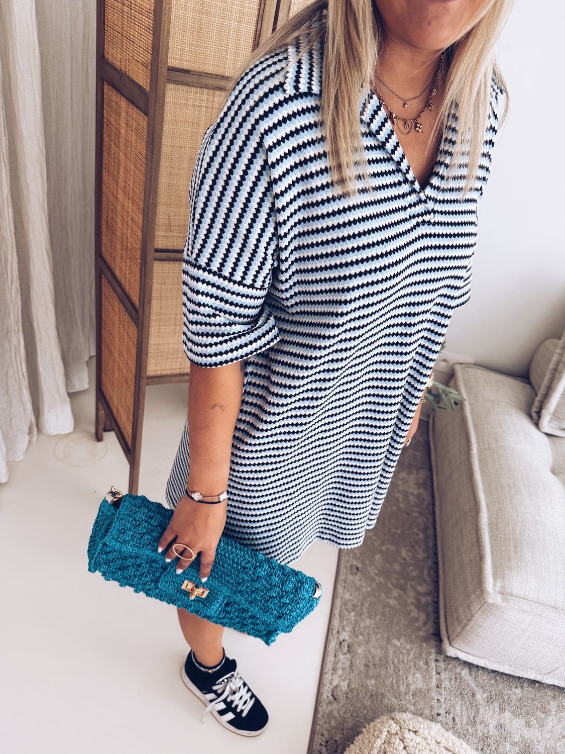Spezia Jurk Blauw