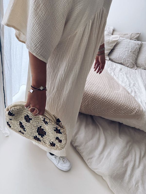 Pia Leopard Bag