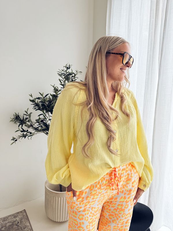 Frederique Blouse Geel