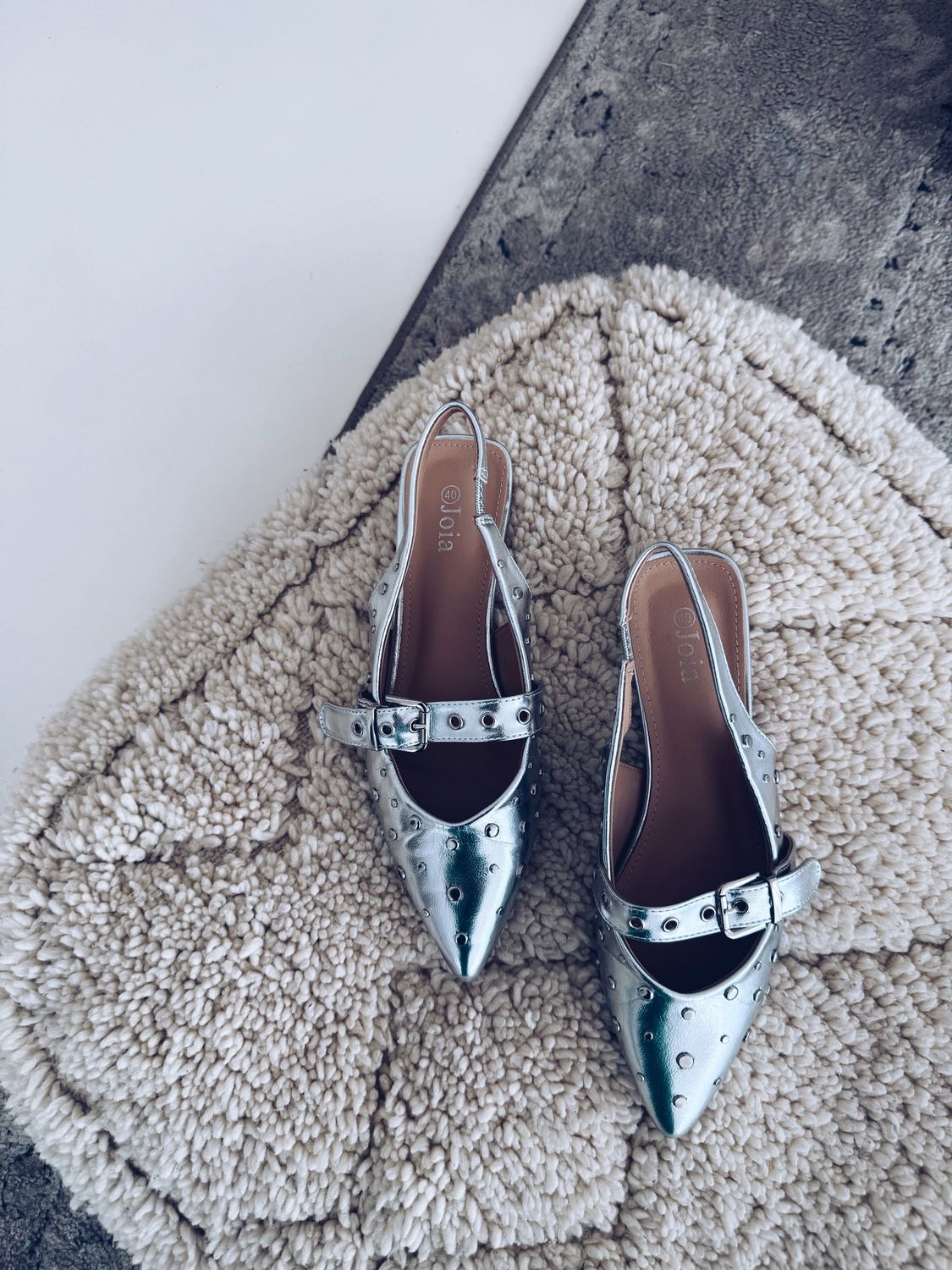 Mona Escarpins Silver
