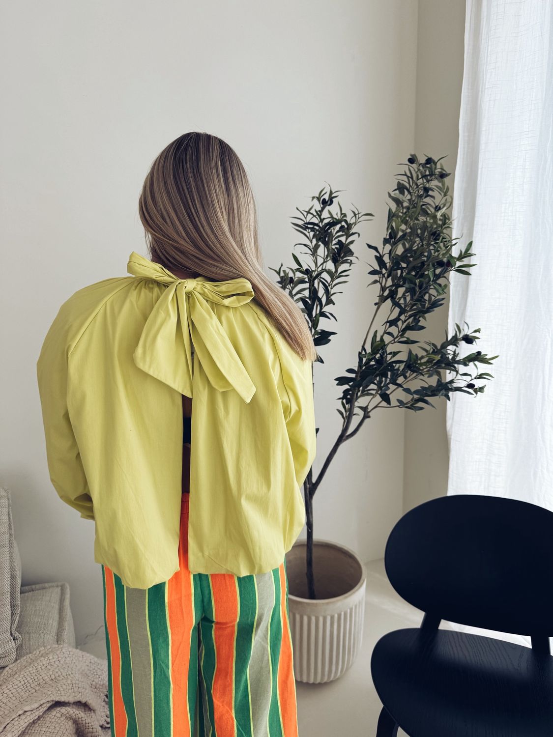 Babette Top Geel