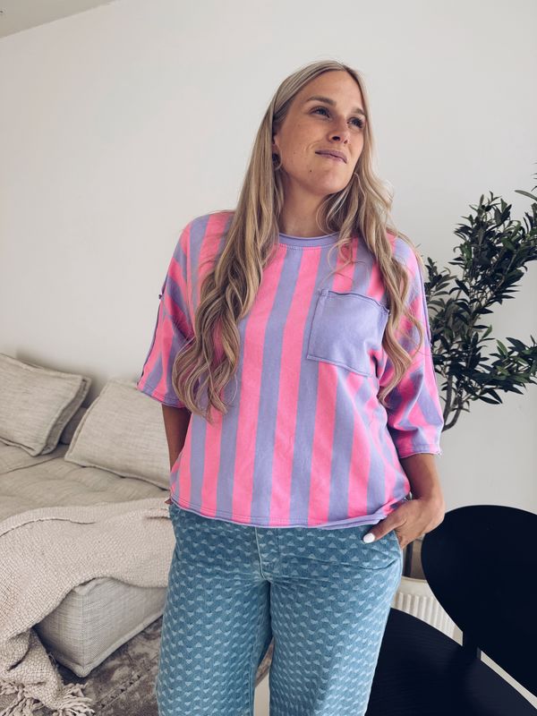 Lucie Top Roze/Lila