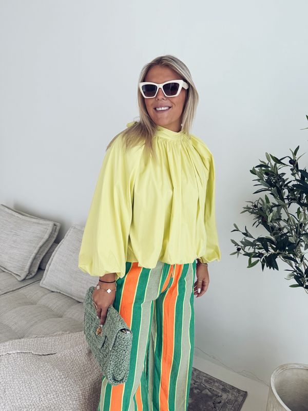 Babette Top Geel